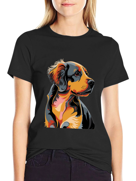 Dog Art Graphic Tee