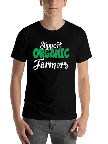 Support Organic Farmers Graphic Tee