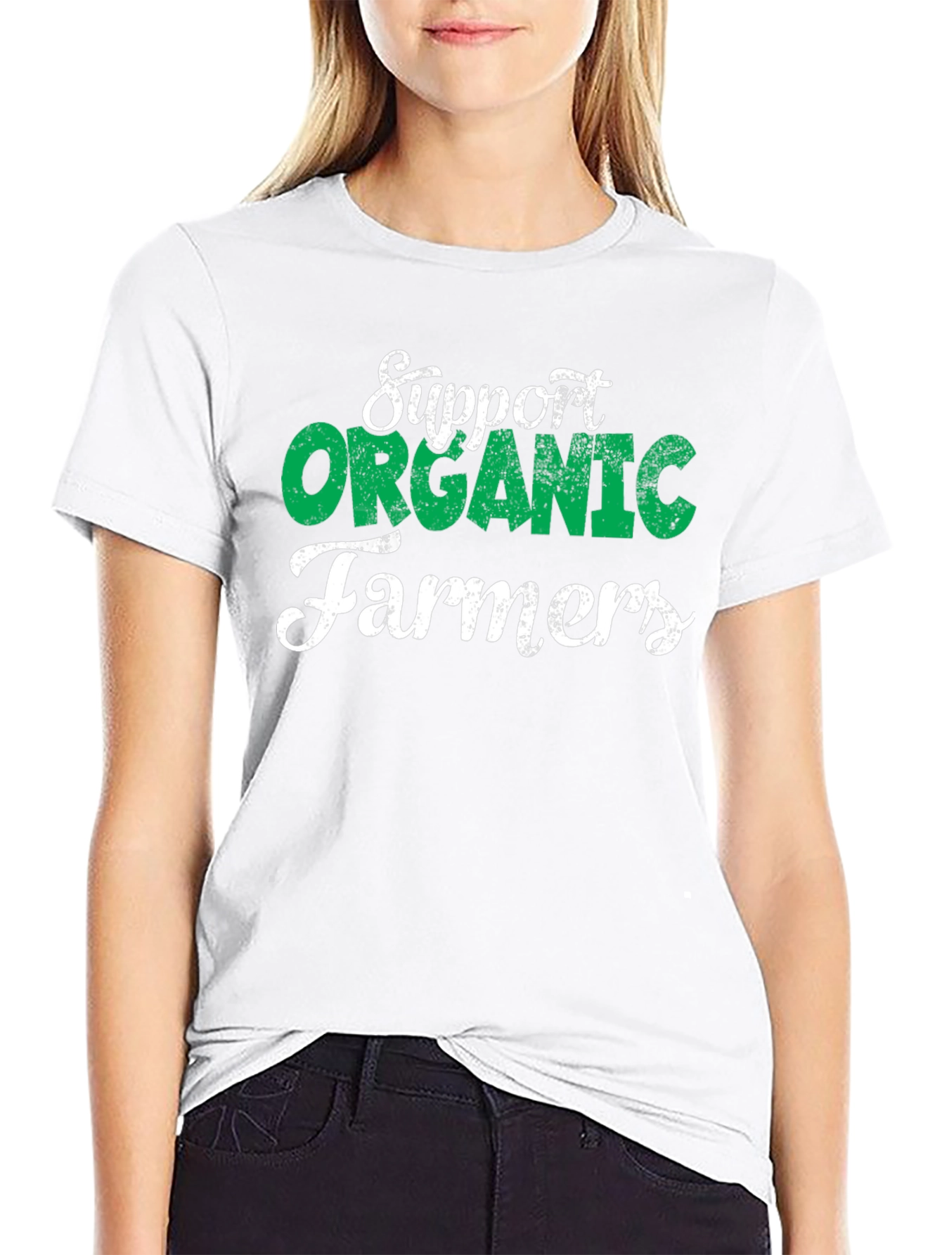 Support Organic Farmers Graphic Tee