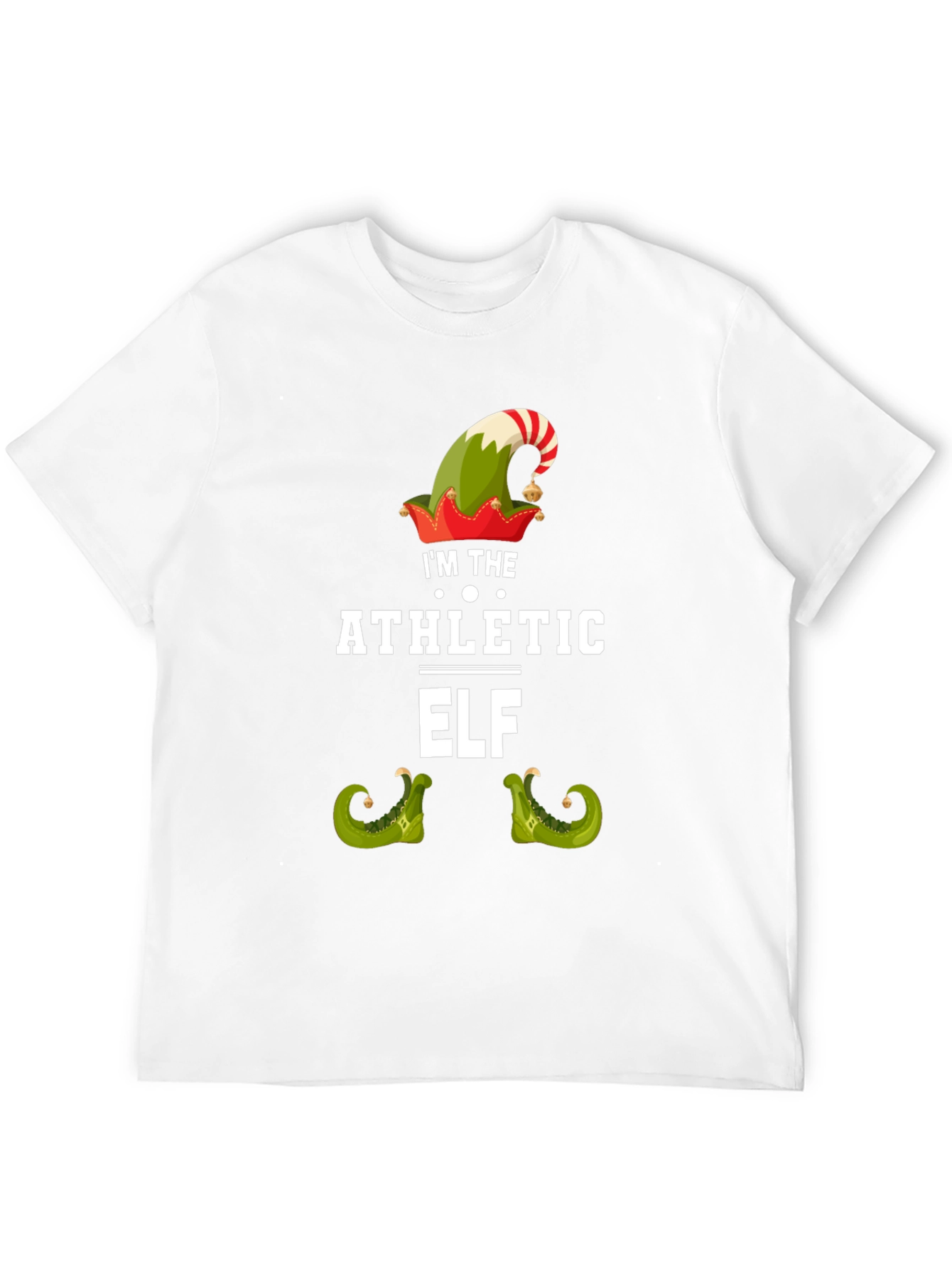 Athletic Elf Christmas T-Shirt