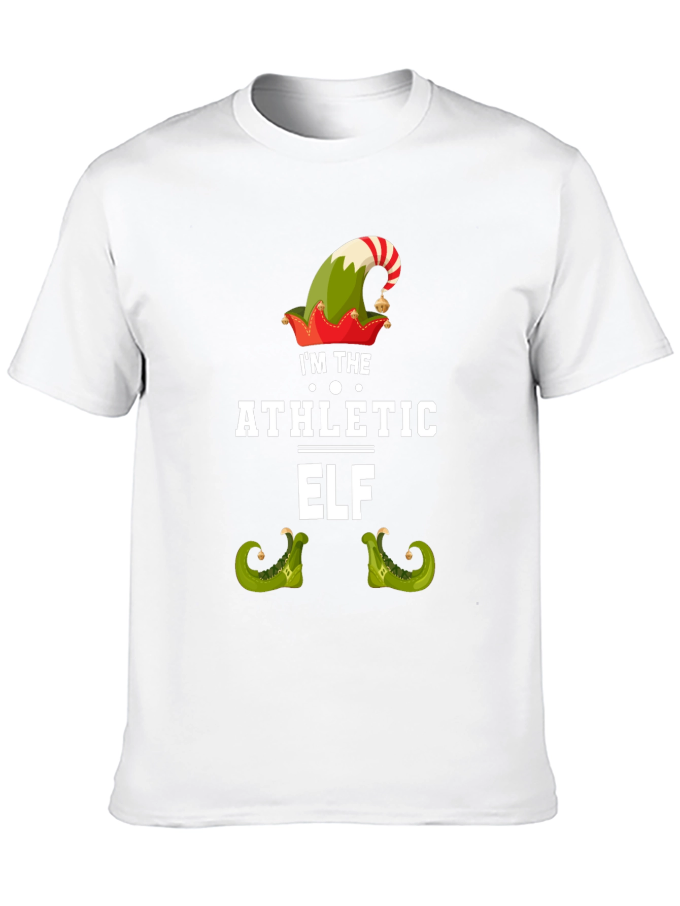 Athletic Elf Christmas T-Shirt