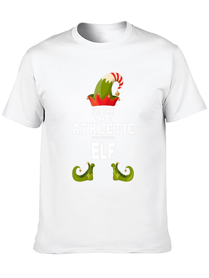 Athletic Elf Christmas T-Shirt
