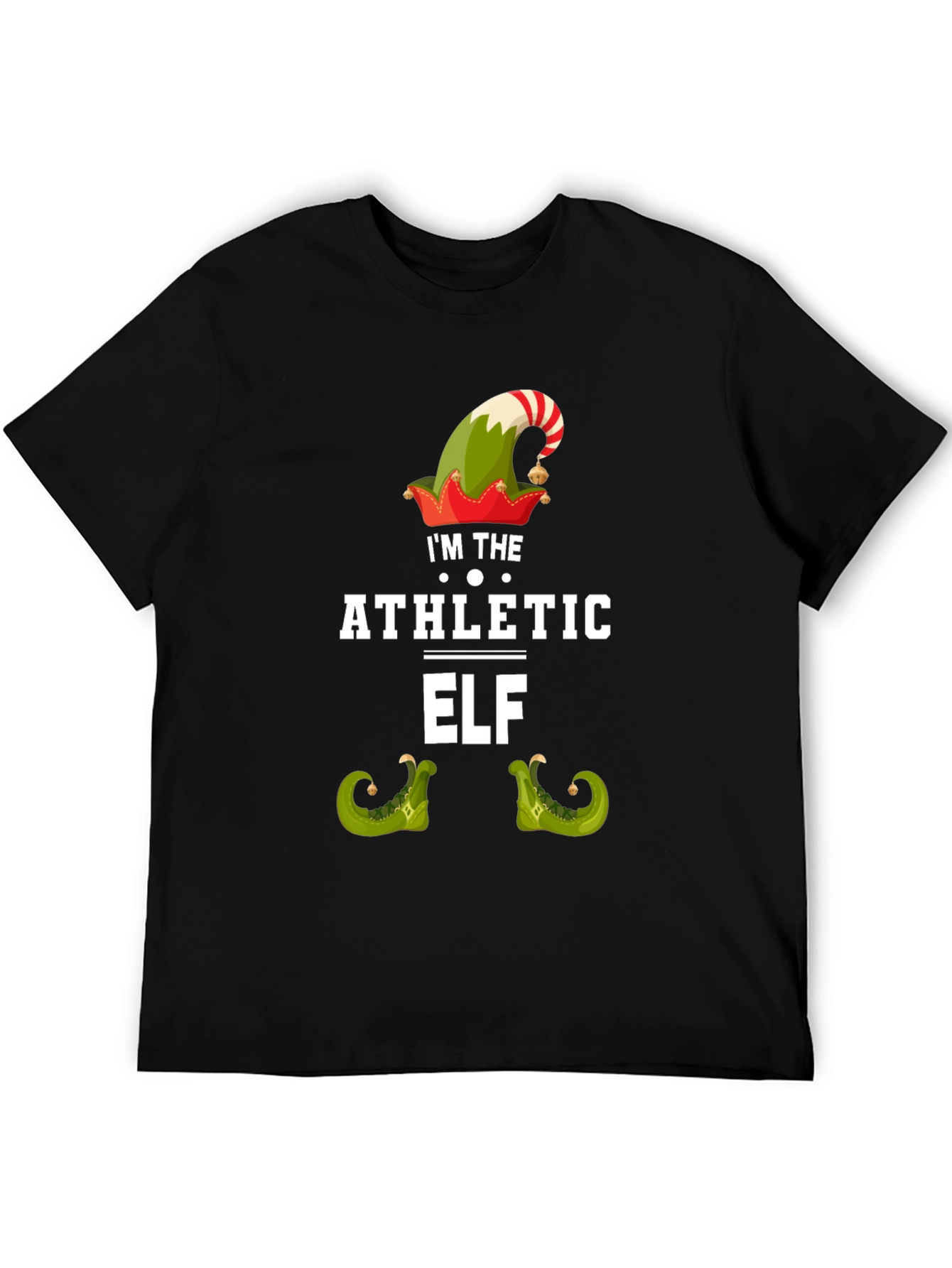 Athletic Elf Christmas T-Shirt
