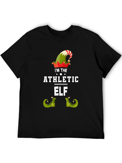 Athletic Elf Christmas T-Shirt