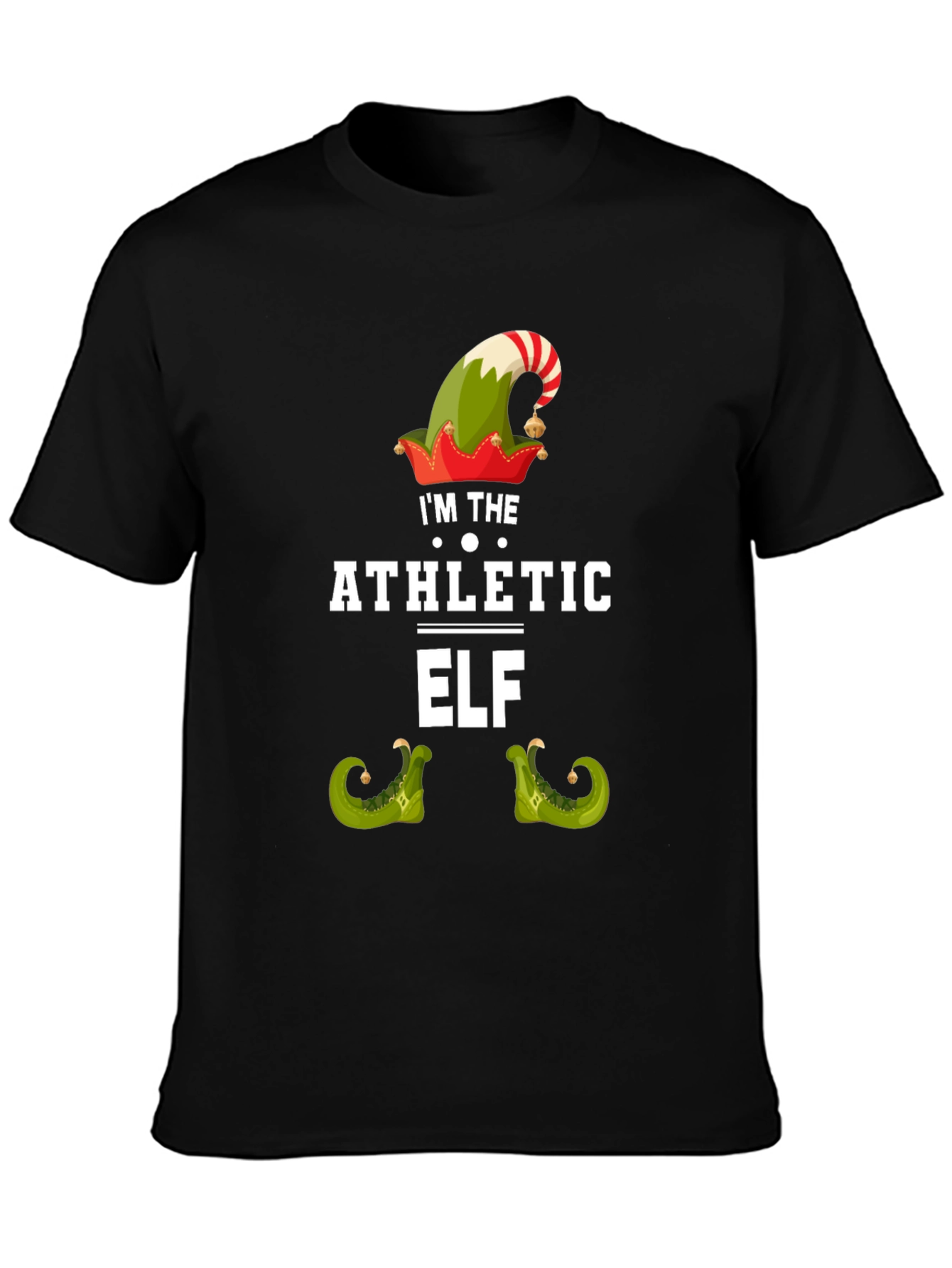 Athletic Elf Christmas T-Shirt
