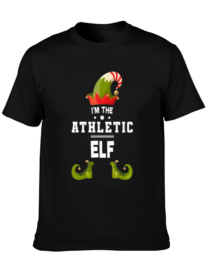 Athletic Elf Christmas T-Shirt