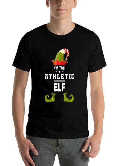 Athletic Elf Christmas T-Shirt