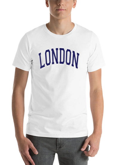 London Graphic Tee - Casual Short Sleeve T-Shirt