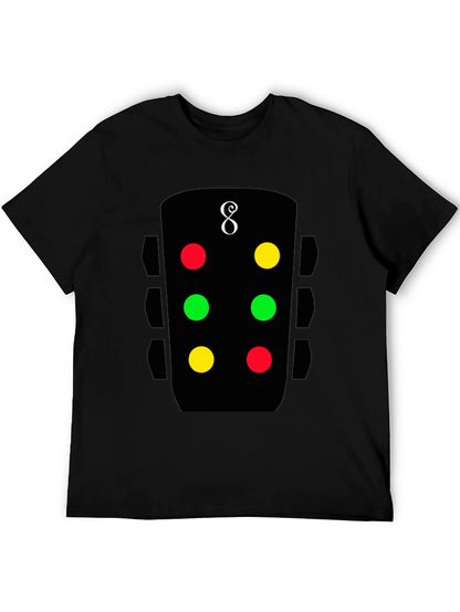 8-Ball Inspired Graphic Tee - Funky & Stylish