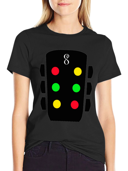 8-Ball Inspired Graphic Tee - Funky & Stylish