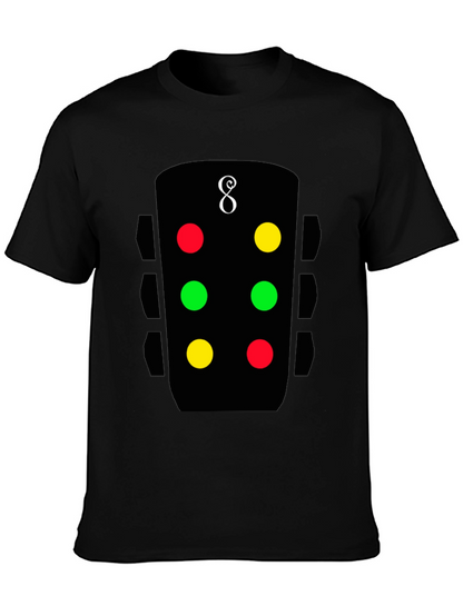 8-Ball Inspired Graphic Tee - Funky & Stylish