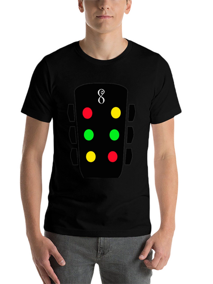 8-Ball Inspired Graphic Tee - Funky & Stylish