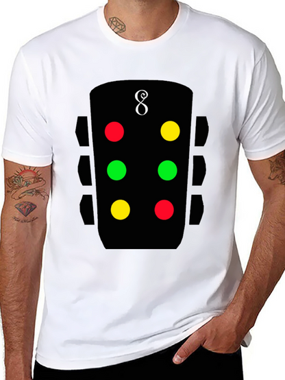 8-Ball Inspired Graphic Tee - Funky & Stylish