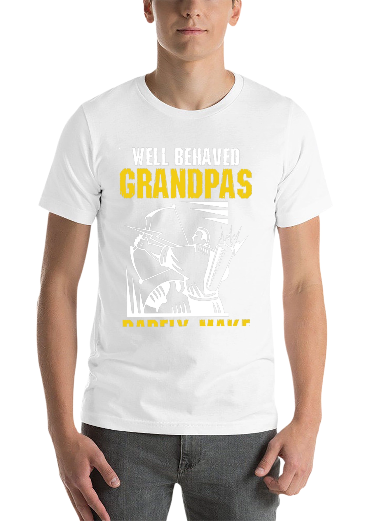 Well Behaved Grandpas Archery T-Shirt