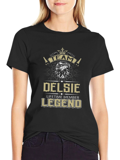Delsie Team Legend Tee - Lifetime Member Shirt