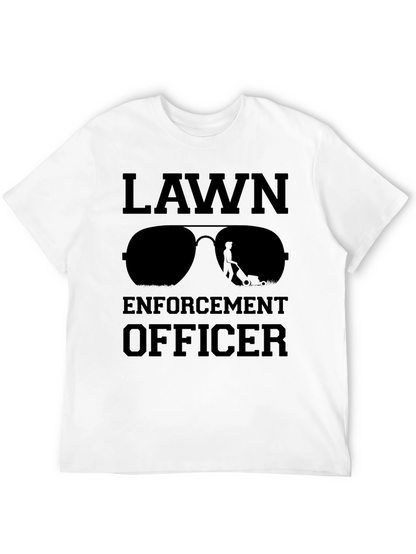 Lawn Enforcement Officer Graphic Tee