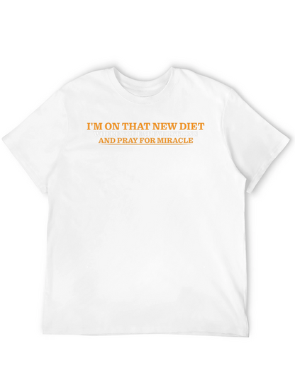 Funny Diet T-Shirt - Eat Everything and Pray