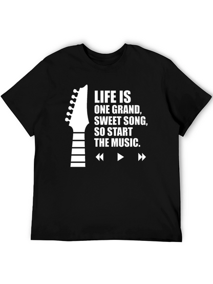 Life is Music Graphic Tee