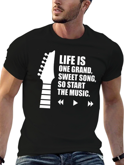 Life is Music Graphic Tee