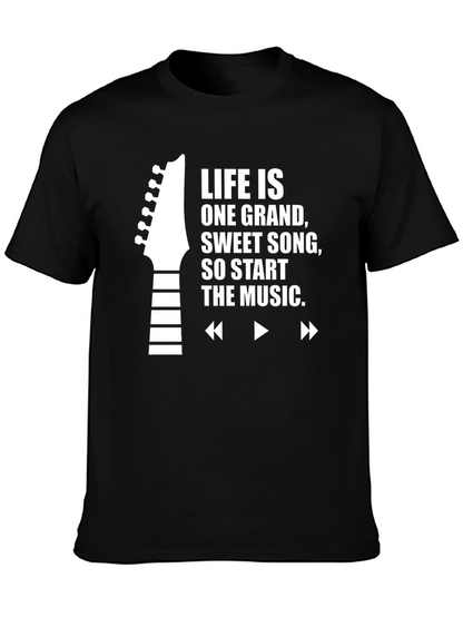 Life is Music Graphic Tee