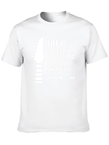 Life is Music Graphic Tee