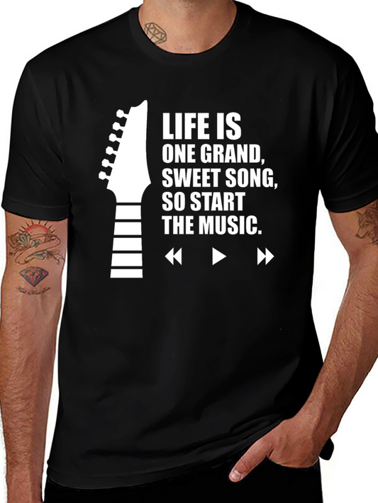 Life is Music Graphic Tee