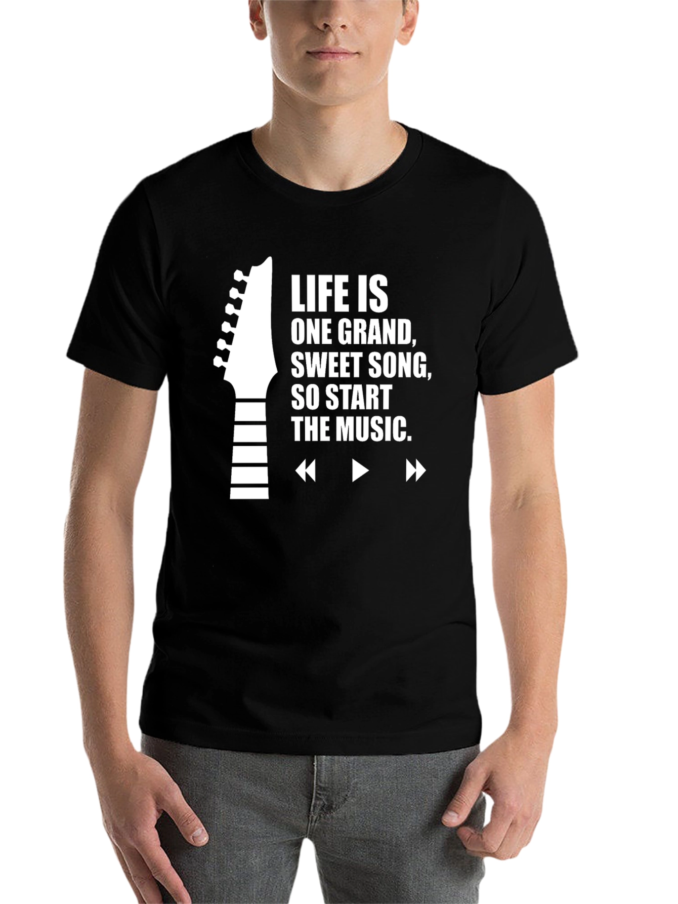 Life is Music Graphic Tee