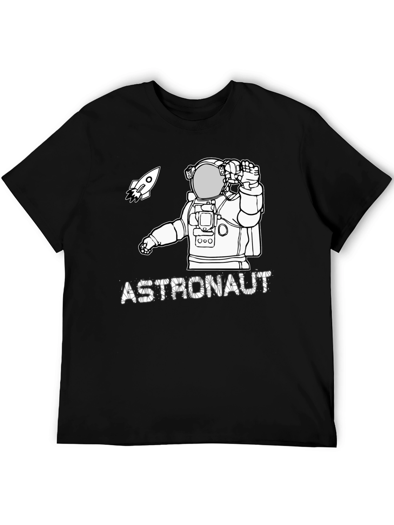 Astronaut Graphic T-Shirt - Space Adventure Tee