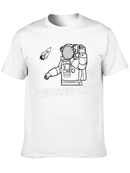 Astronaut Graphic T-Shirt - Space Adventure Tee