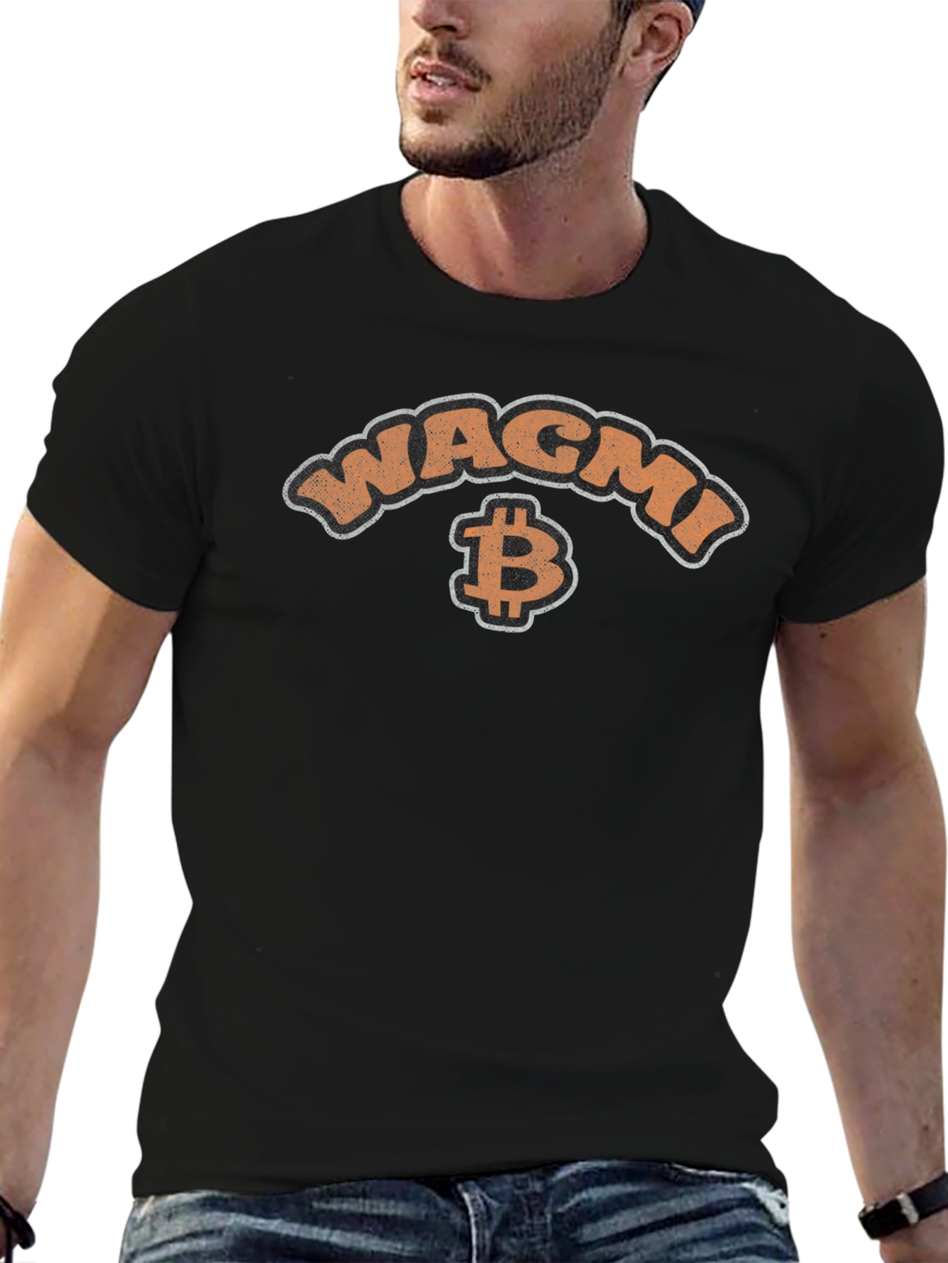 WAGMI Bitcoin Graphic T-Shirt - Crypto HODL Tee