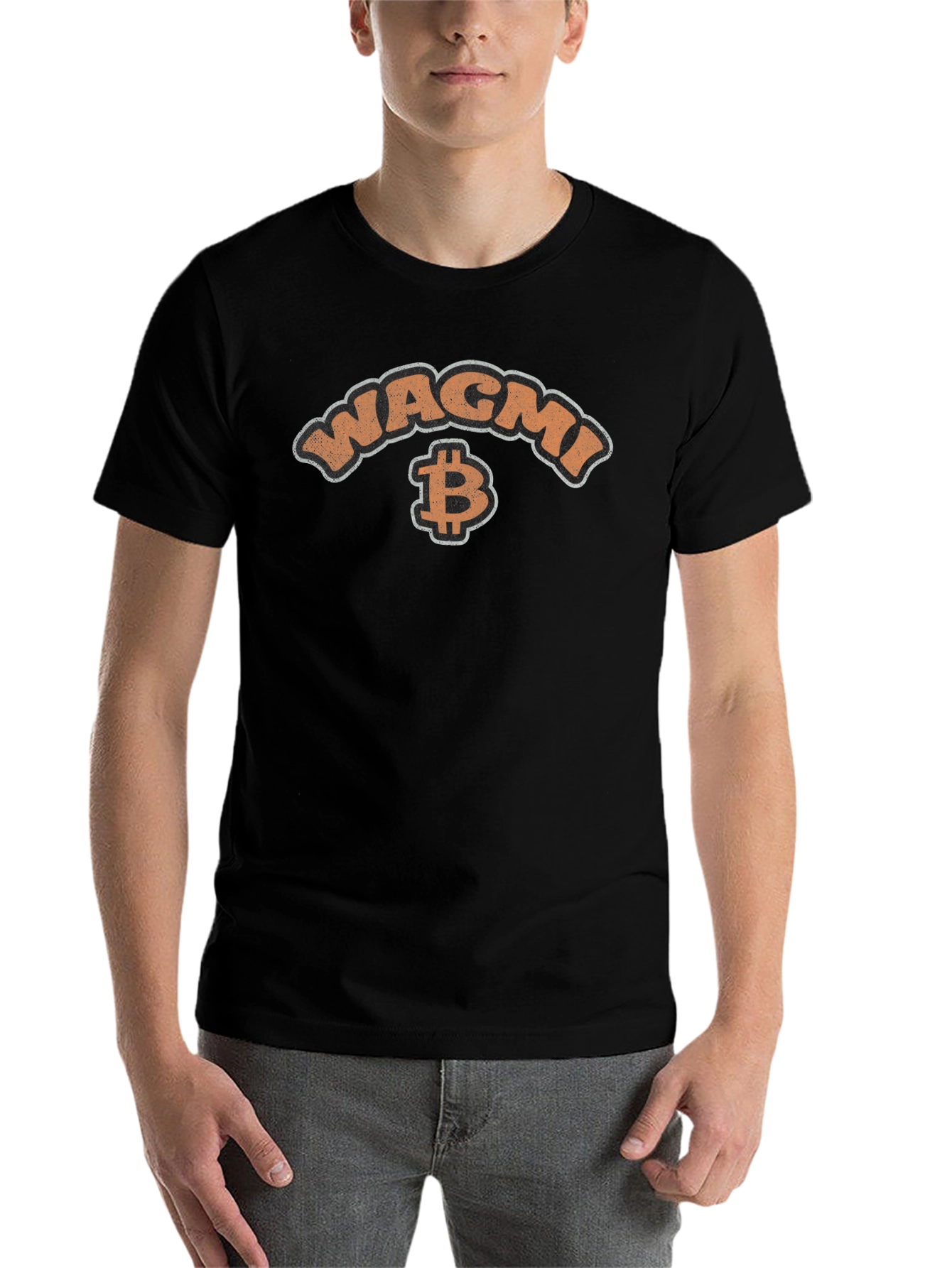 WAGMI Bitcoin Graphic T-Shirt - Crypto HODL Tee