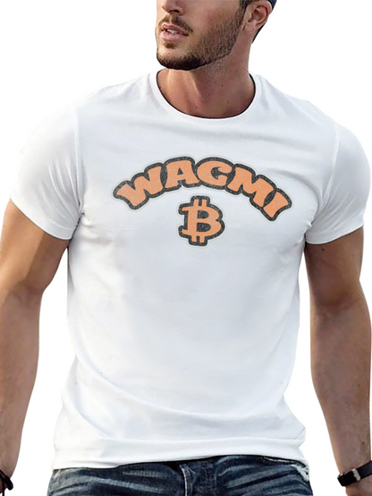 WAGMI Bitcoin Graphic T-Shirt - Crypto HODL Tee