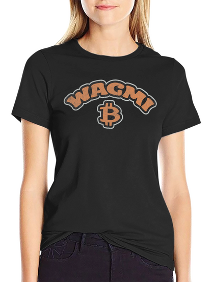 WAGMI Bitcoin Graphic T-Shirt - Crypto HODL Tee