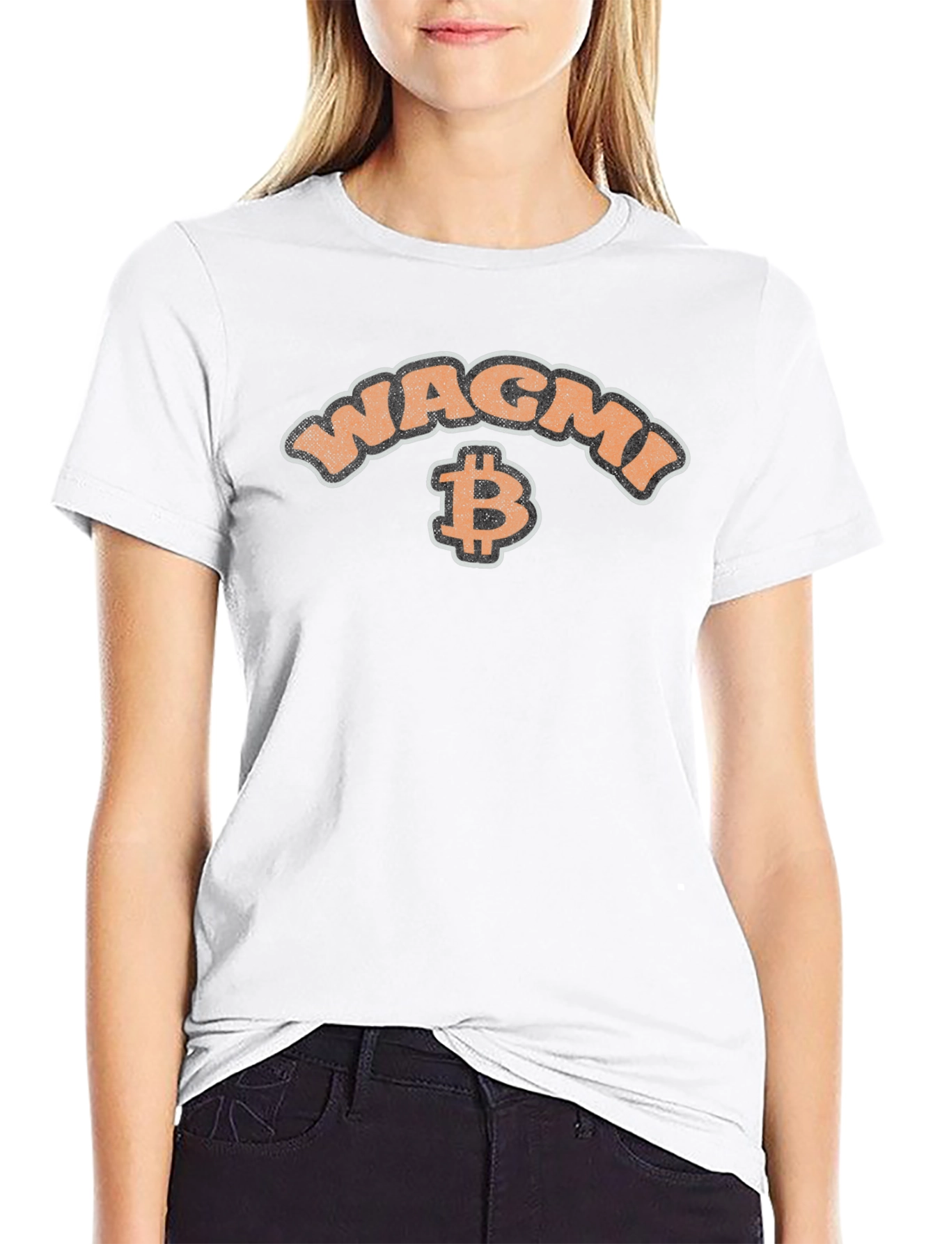 WAGMI Bitcoin Graphic T-Shirt - Crypto HODL Tee