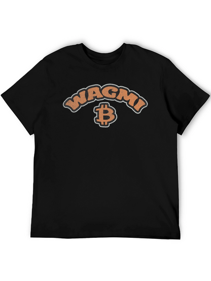 WAGMI Bitcoin Graphic T-Shirt - Crypto HODL Tee