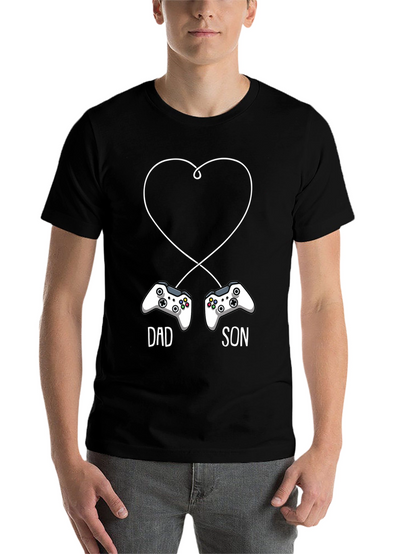 Dad and Son Matching Gamer T-Shirt