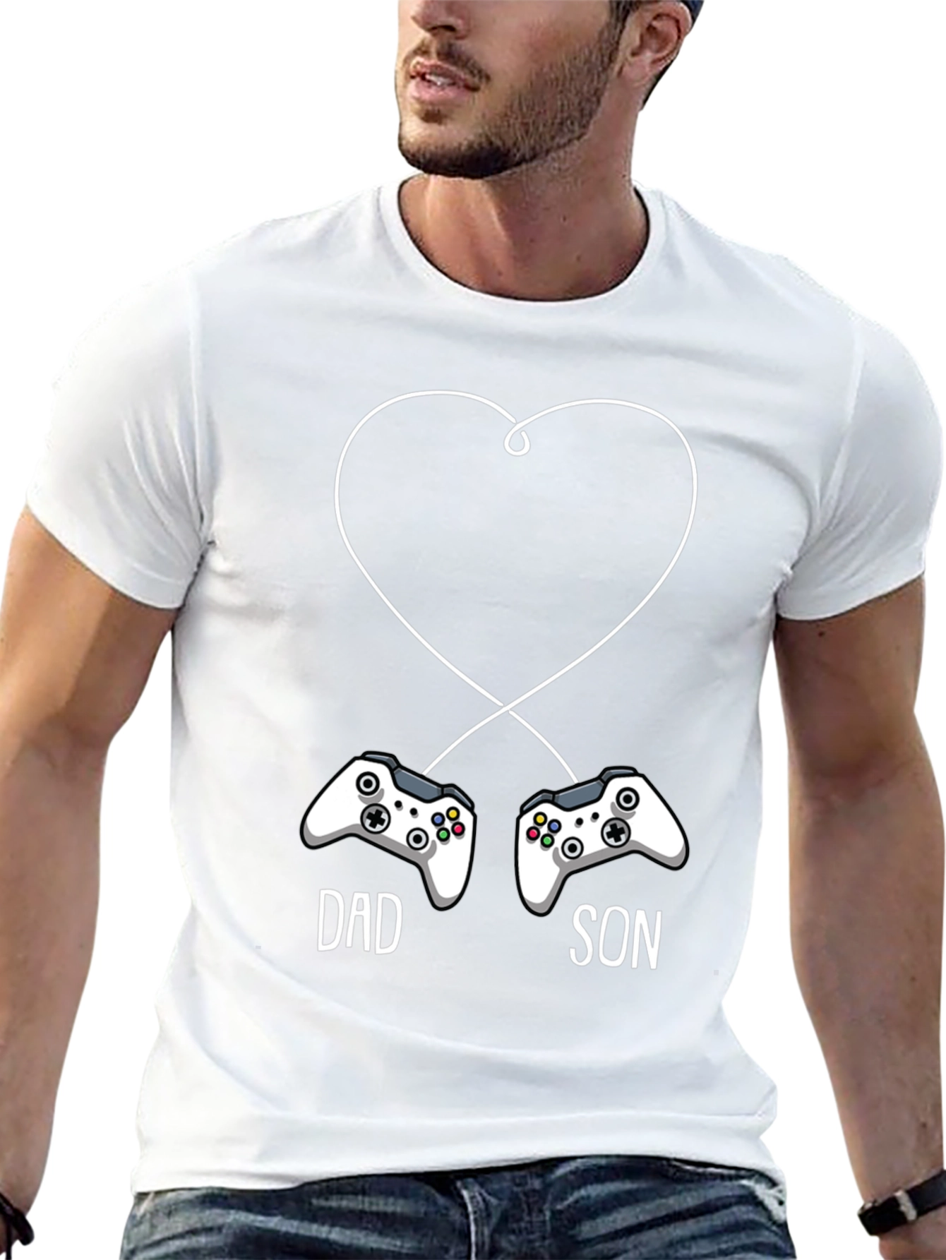 Dad and Son Matching Gamer T-Shirt