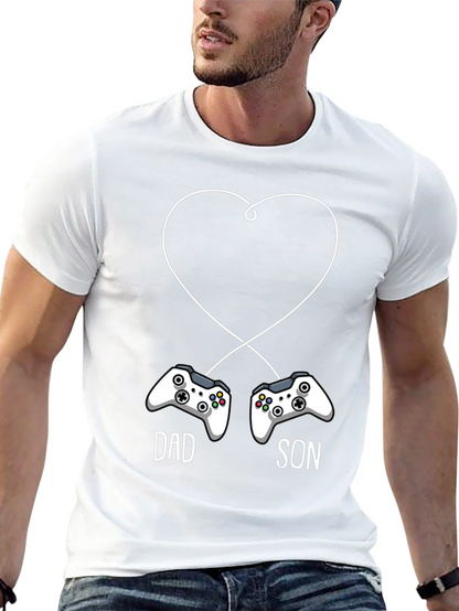 Dad and Son Matching Gamer T-Shirt