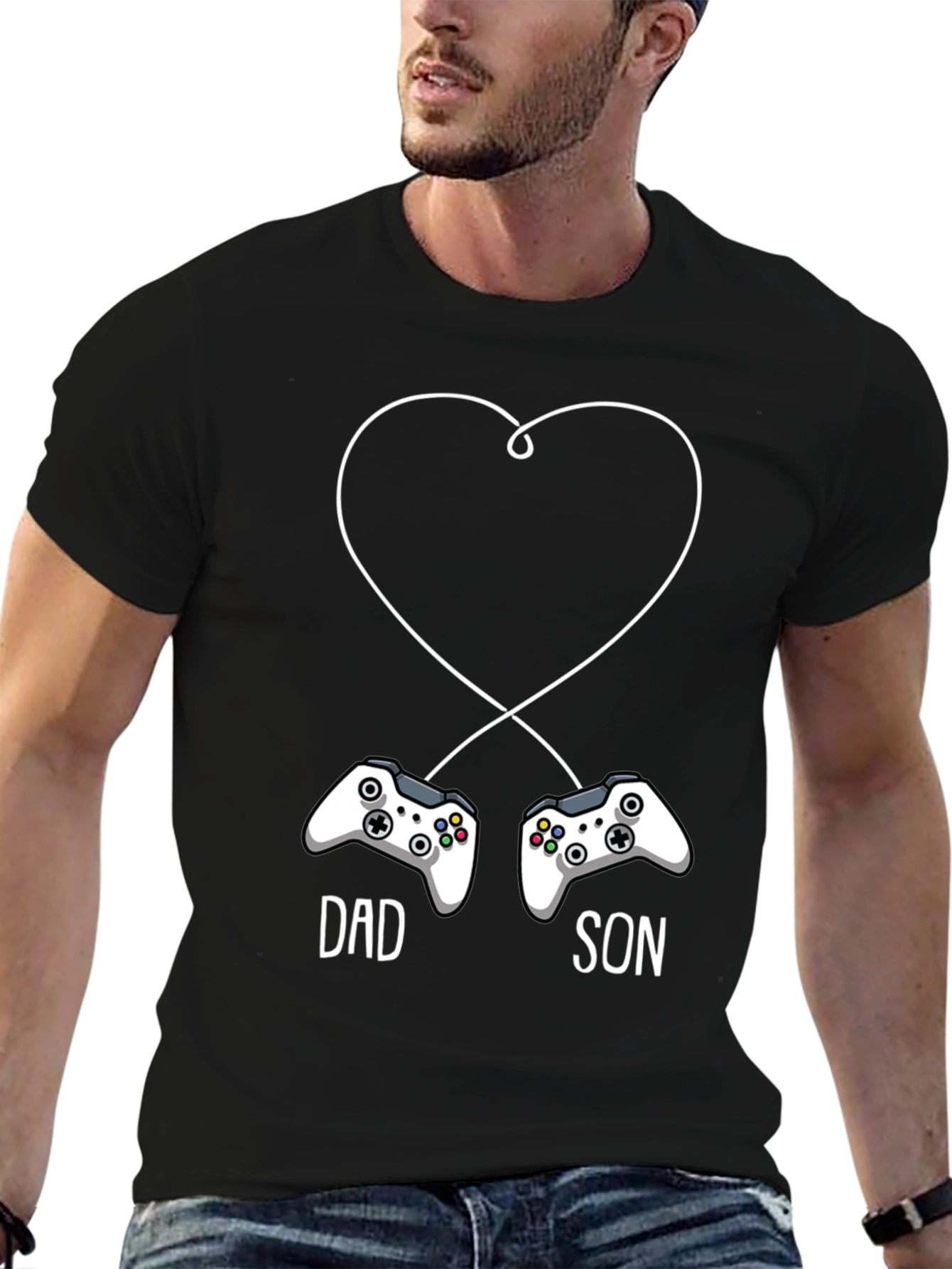 Dad and Son Matching Gamer T-Shirt