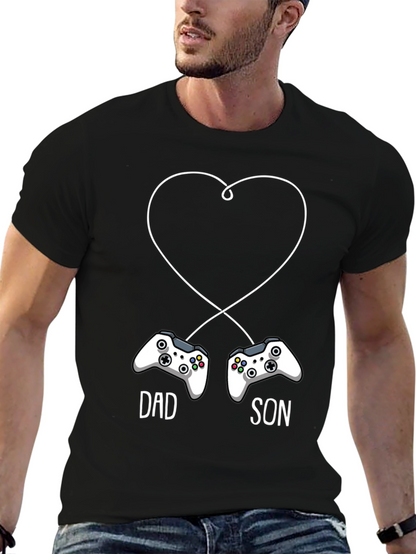 Dad and Son Matching Gamer T-Shirt