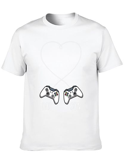Dad and Son Matching Gamer T-Shirt