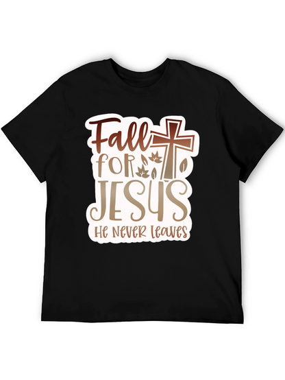 Fall for Jesus Graphic T-Shirt