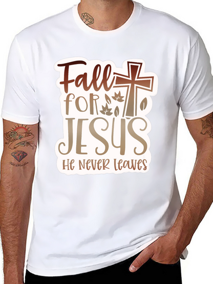 Fall for Jesus Graphic T-Shirt