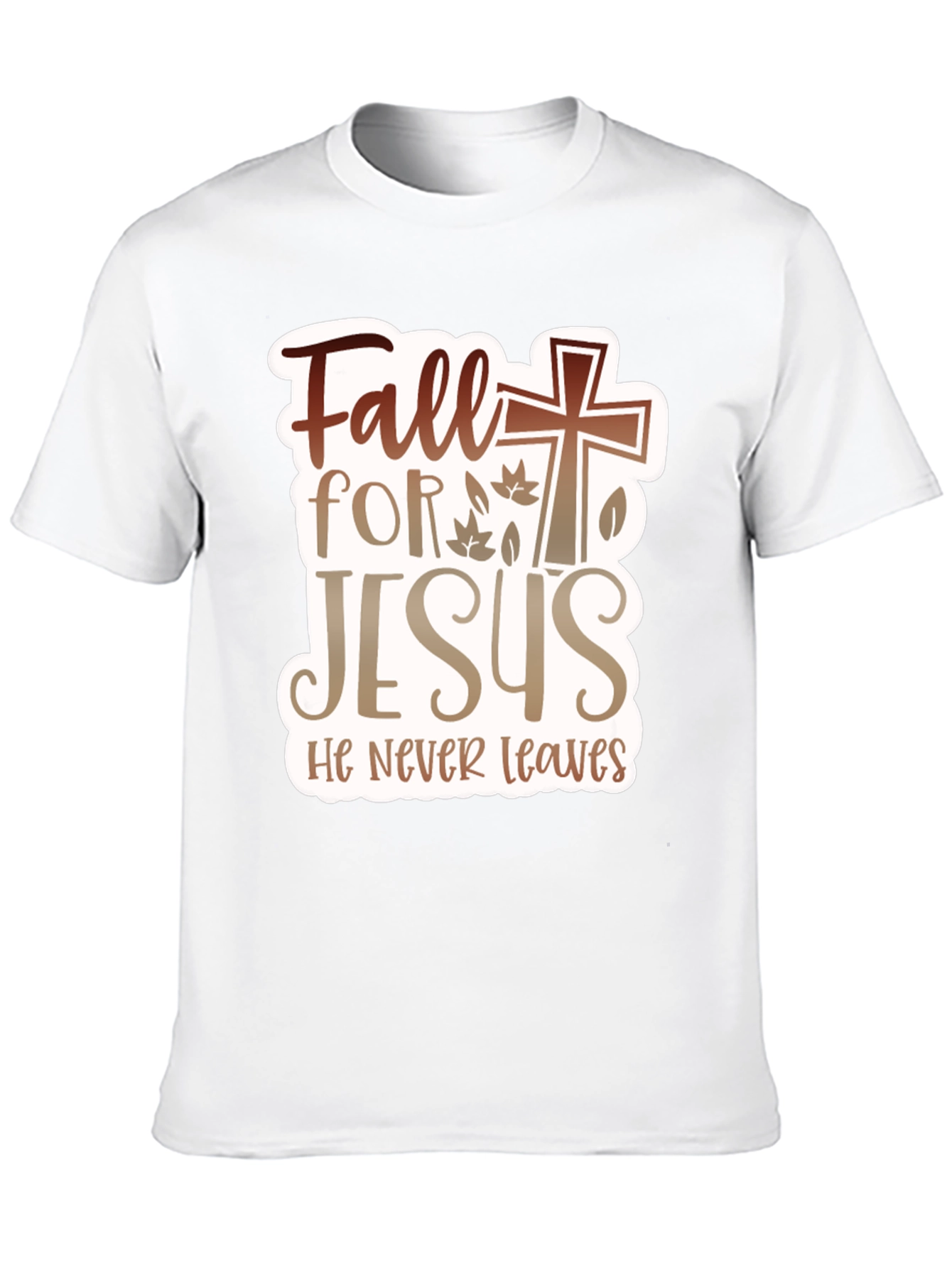 Fall for Jesus Graphic T-Shirt