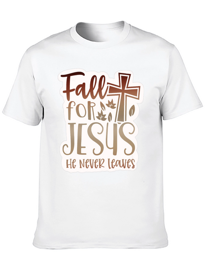 Fall for Jesus Graphic T-Shirt