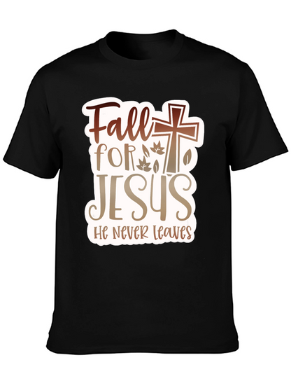 Fall for Jesus Graphic T-Shirt