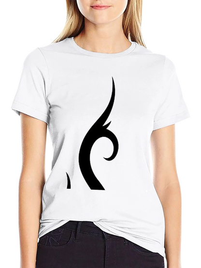 Black Graphic Tee - Unique Design