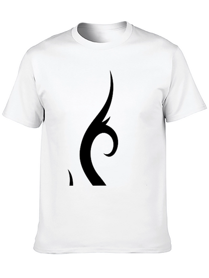 Black Graphic Tee - Unique Design