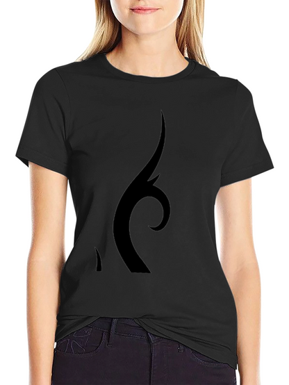 Black Graphic Tee - Unique Design