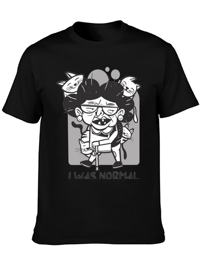 Crazy Cat Lady T-Shirt - I Was Normal